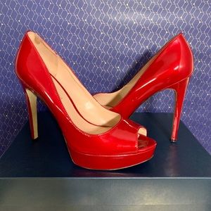 Enzo Angiolini ruby red stilettos 👠 8.5(W)